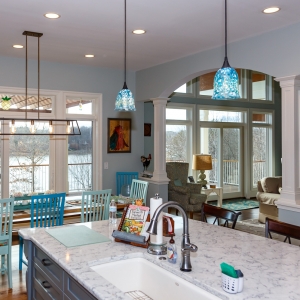 8-Kitchen + Living Room